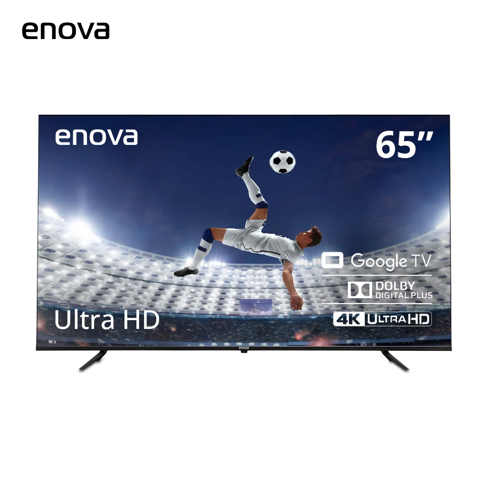 SMART TV ENOVA 65" UHD FRAMELESS GOOGLE TV