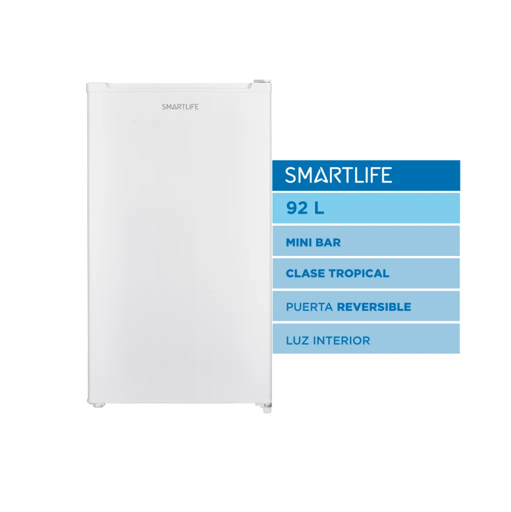 HELADERA MINIBAR SMARTLIFE 92LTS