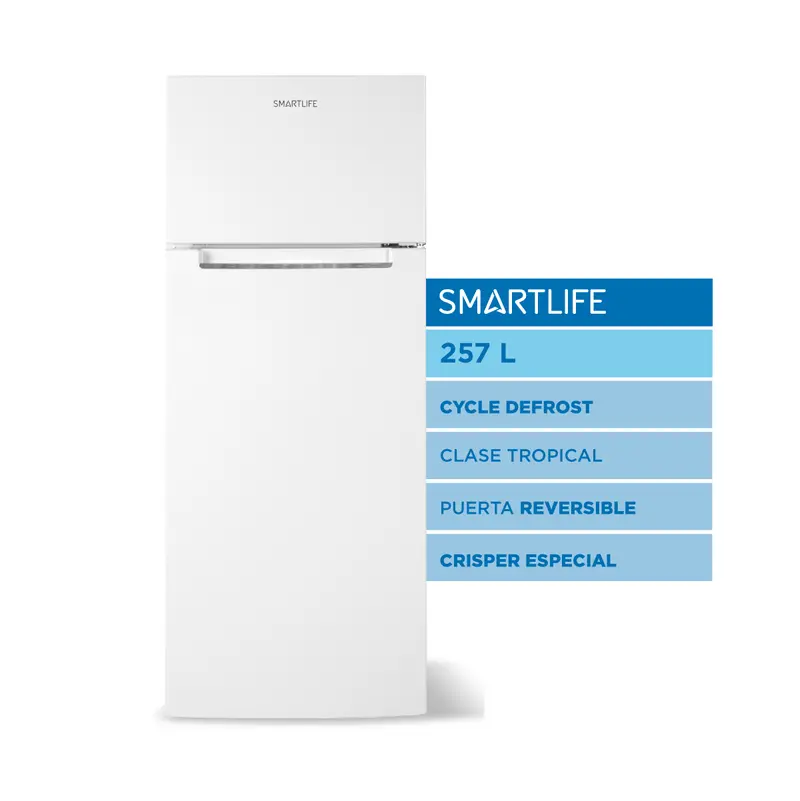 HELADERA SMARTLIFE CYCLE DEFROST 257LTS 
