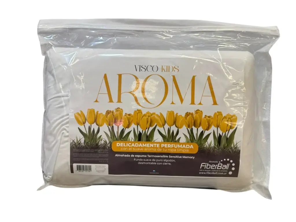 ALMOHADA VISCOELASTICA AROMA TEEN FIBERBALL