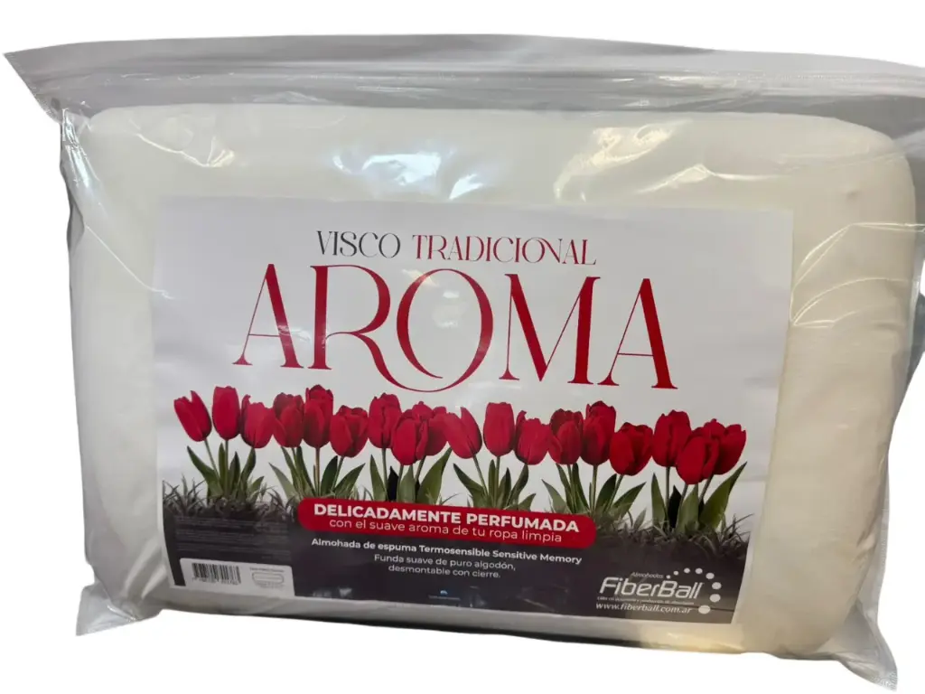 ALMOHADA VISCOELASTICA AROMA FIBERBALL