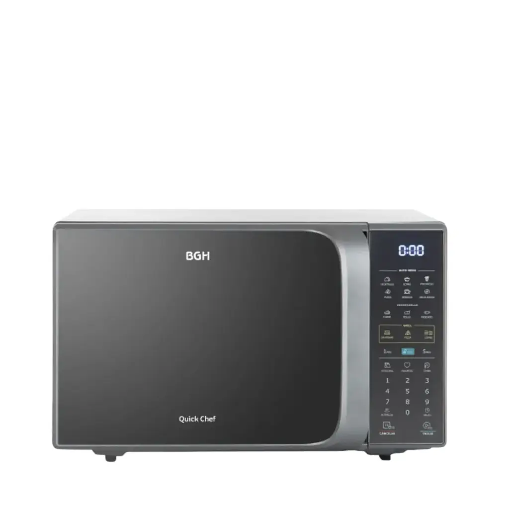 MICROONDAS BGH DIGITAL SILVER 28LTS. - B228DS20I