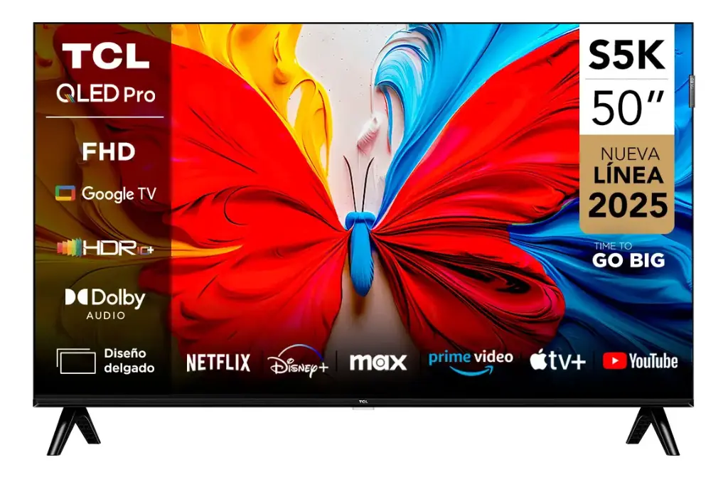 TV SMART TCL 50" QLED 50S5K