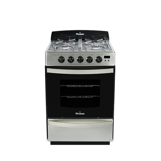 COCINA MULTIGAS DE ACERO INOXIDABLE FLORENCIA 5558F 