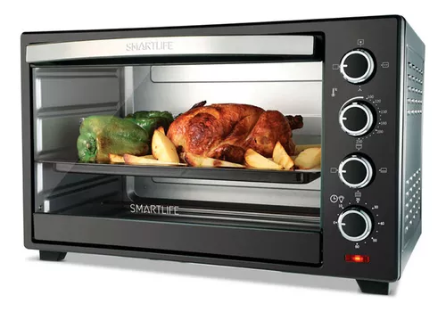 HORNO ELECTRICO DE CONVECCION SMARTLIFE C/SPIEDO 60Lts