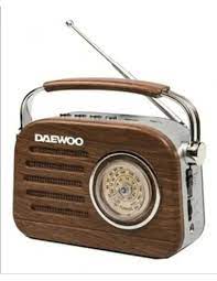 RADIO PORTATIL RETRO MARCA DAEWOO DI-HR220