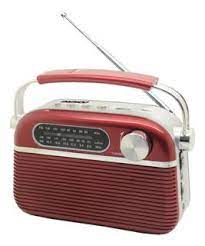 RADIO PORTATIL RETRO MARCA DAEWOO MODELO DI-RH-221 