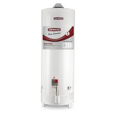 TERMOTANQUE MULTIGAS SHERMAN 120Lts C/SUP
