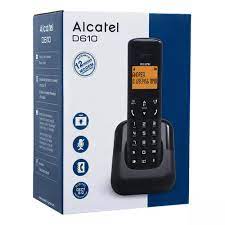 TELEFONO INALAMBRICO MARCA ALCATEL MODELO  D-610