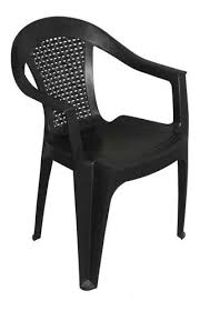 SILLA DE JARDIN MASCARDI VERONA NEGRA C/ APOYABRAZOS