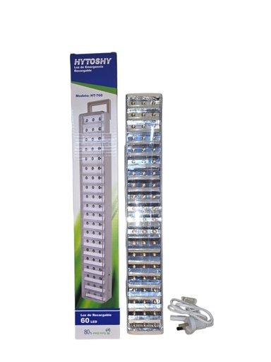 LUZ DE EMERGENCIA RECARGABLE HYTOSHY HT-760
