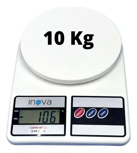 BALANZA DE COCINA ELECTRONICA 10Kg 