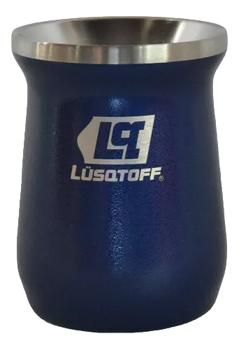 MATE TERMICO LUSQTOFF AZUL.