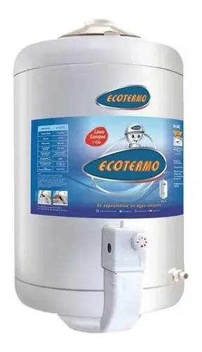 TERMOTANQUE A GAS ECOTERMO 51LTS CARGA INFERIOR