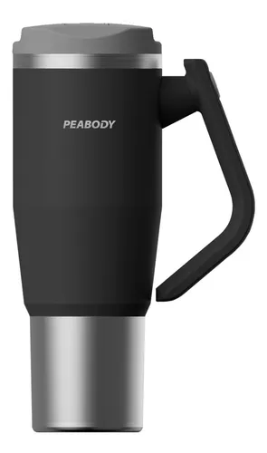 VASO TERMICO PEABODY 0.95L NEGRO