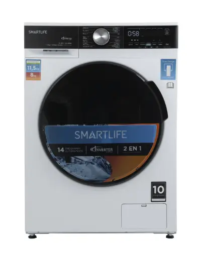 LAVASECARROPAS SLIM DESING SMARTLIFE INVERTER 11.5KG - SL-WDI11581400W 