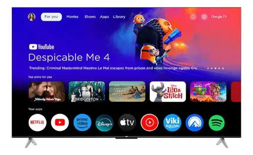 TV LED SMART RCA 50" C50GL200 GOOGLE FHD